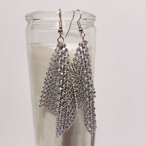 Diamond Mesh Earrings